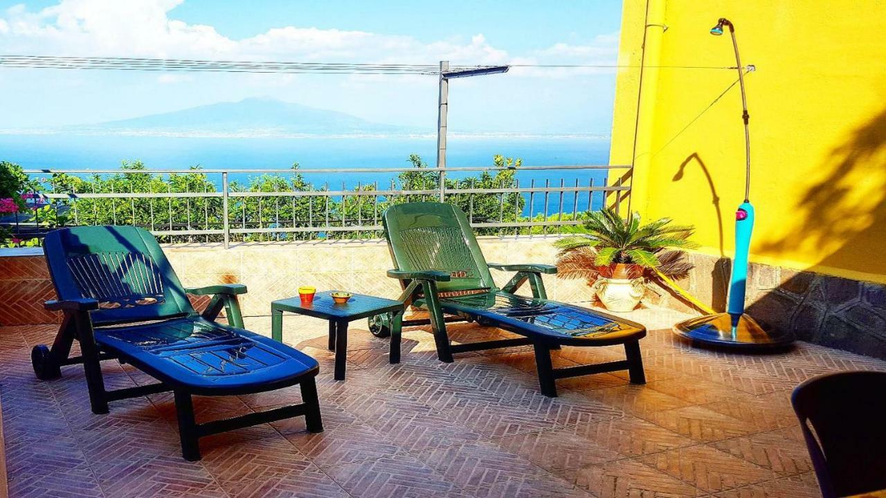 La Rosa Del Sud - De Vivo Realty Sorrento Apartment Luaran gambar