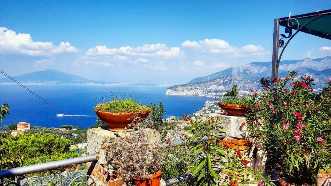 La Rosa Del Sud - De Vivo Realty Sorrento Apartment Luaran gambar