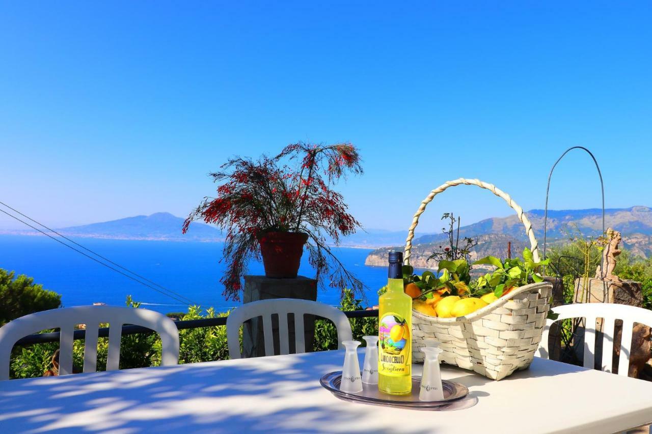 La Rosa Del Sud - De Vivo Realty Sorrento Apartment Luaran gambar
